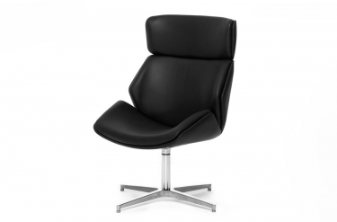 Кресло Profoffice CHARM/A UPH Rio Black Черный Хром