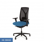 Кресло Profoffice DION Mesh Bl 870 1D alum SLW 58 Голубой Хром