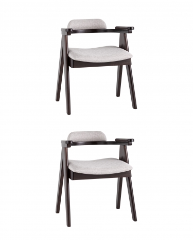 Стул обеденный Stool Group OLAV 2 шт. Светло-серый