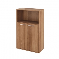 Шкаф низкий с открытой полкой Монолит Канцлер КЦ37.40 Бук артизан трюфельный