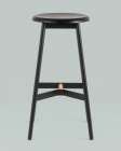 Стул барный Stool Group Knobb 750 см Черный