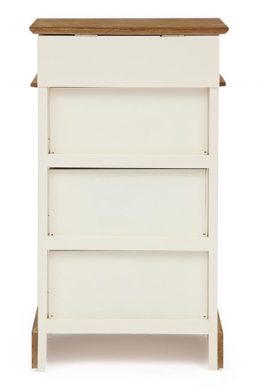 Тумба с 3 ящиками Tetchair Secret De Maison CABINET mod. HX14-120 Слоновая кость/коричневый
