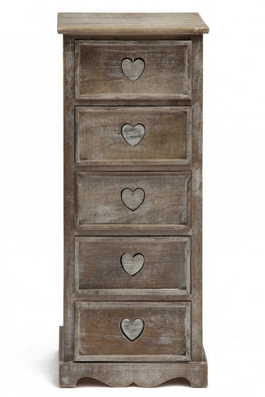 Тумба с 5 ящиками Tetchair Secret De Maison PETIT AMOUR mod. HX16-003NS Натуральный антик