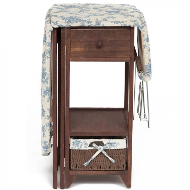 Гладильный комод с 1 корзиной и 1 ящиком Tetchair Secret De Maison LA GRAN mod.XD1156 Коричневый
