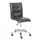 Кресло Tetchair ZERO кож/зам, серый, 2 TONE