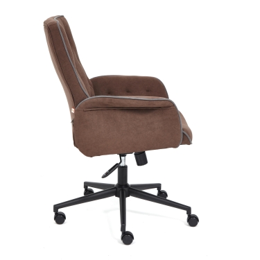 Кресло Tetchair MADRID флок , коричневый, 6
