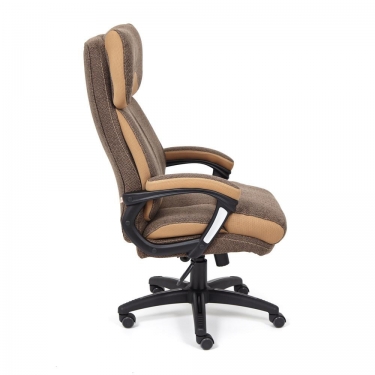 Кресло Tetchair DUKE ткань, коричневый/бронзовый, MJ190-7/TW-21