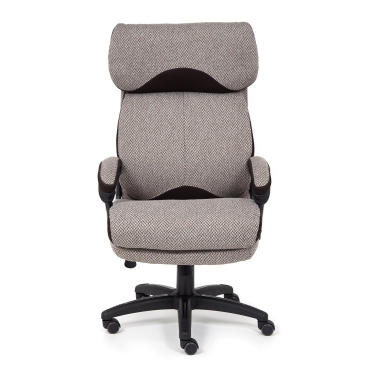 Кресло Tetchair DUKE ткань, норка/коричневый, MJ190-6/TW-24