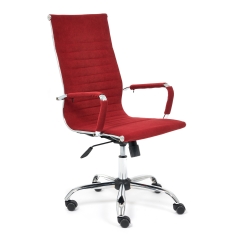 Кресло Tetchair URBAN флок , бордовый, 10