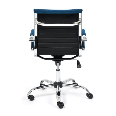 Кресло Tetchair URBAN-LOW флок , синий, 32