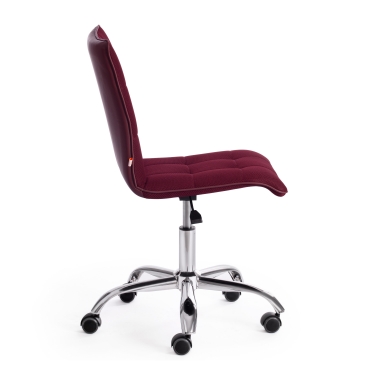Кресло Tetchair ZERO ткань/кож/зам, бордо, TW13/36-7