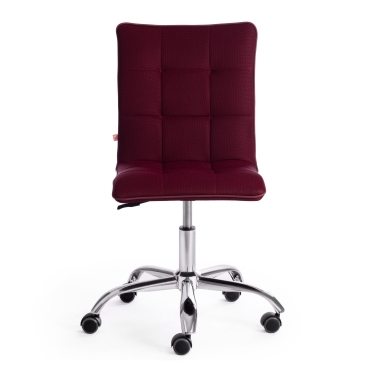 Кресло Tetchair ZERO ткань/кож/зам, бордо, TW13/36-7