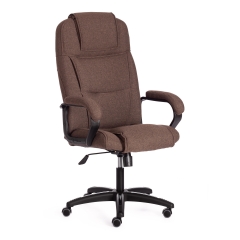 Кресло Tetchair BERGAMO 22 ткань, коричневый, 3М7-147