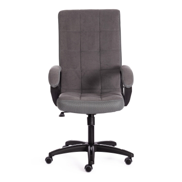 Кресло Tetchair TRENDY 22 флок/ткань, серый, 29/TW-12