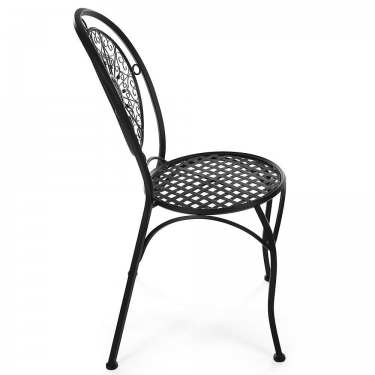 Стул Tetchair Secret De Maison Gloria стальной сплав, 50х47х92см, черный