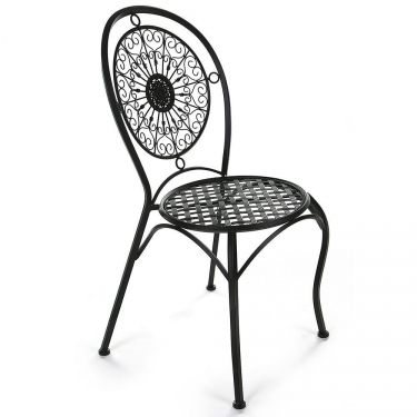 Стул Tetchair Secret De Maison Gloria стальной сплав, 50х47х92см, черный