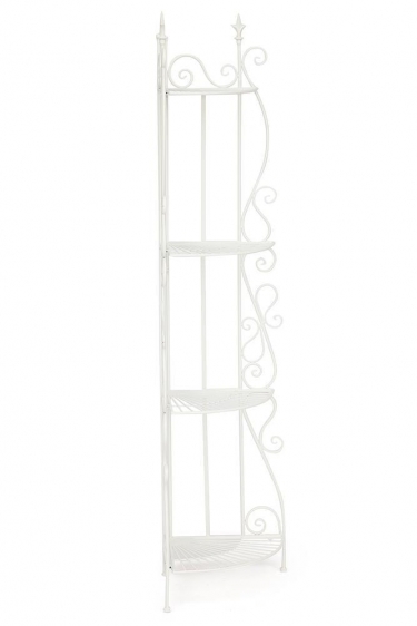 Этажерка угловая Tetchair Secret De Maison 001 стальной сплав, 50х35х160см, butter white