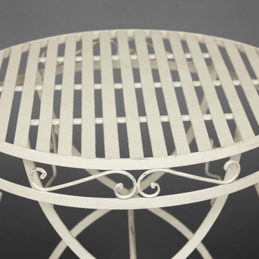 Комплект стол + 2 стула Tetchair Secret de Maison PALLADIO mod. PL08-8668/8669 белый антик antique white