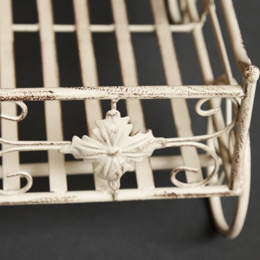 Цветочница Tetchair Secret de Maison CARRIAGE mod. PL08--6954 металл, 40х23х55см, Античный белый Antique White