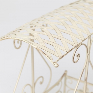 Цветочница Tetchair Secret de Maison CARRIAGE mod. PL08--6954 металл, 40х23х55см, Античный белый Antique White