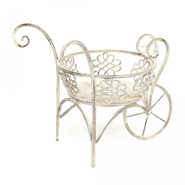 Цветочница Tetchair Secret de Maison BROUETTE mod. PL08--7690 металл, 344036см, Античный серый