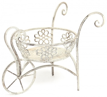 Цветочница Tetchair Secret de Maison BROUETTE mod. PL08--7690 металл, 344036см, Античный серый