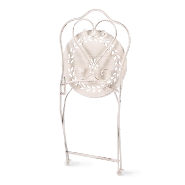 Комплект стол + 2 стула Tetchair Secret de Maison Monique mod. PL08-6241.6242 металл, стол6273, стул 484093, Античный белый Antique White