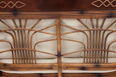 Диван Tetchair Secret De Maison Kavanto натуральный ротанг, 1307490 см, коричневый античный / Brown Antique