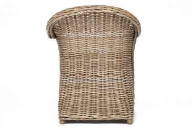 Кресло Tetchair Secret De Maison MAISON c подушкой натуральный ротанг, 636685 см, натуральный серый/natural grey