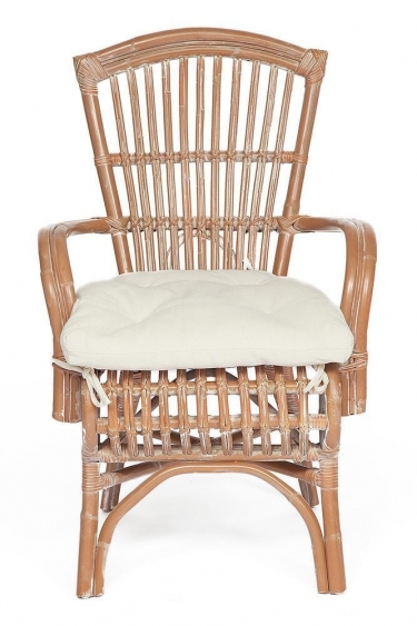 Кресло Tetchair Secret De Maison Levy натуральный ротанг, 60х62х95см, натуральный/white wash