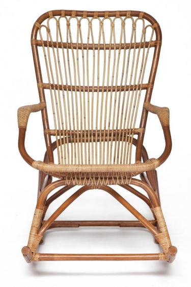 Кресло-качалка Tetchair Secret De Maison Andersen mod. 01 5086RC/1-1 натуральный ротанг, 69х99х93см, светлый мед/матовый
