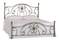 Кровать металлическая Tetchair ELIZABETH 140200 см Double bed, Античная медь Antique Brass