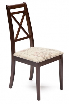 Стул Tetchair Picasso PC-SC дерево гевея, 45х53х97см, Tobacco, ткань Прованс 11