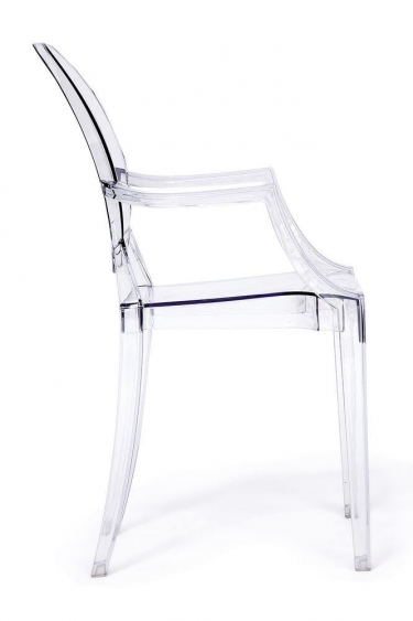 Кресло Tetchair MEDALION mod. 922 пластик, 56,553,292,5см, бесцветный