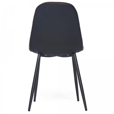 Стул Tetchair STORM mod. 807 металл/экокожа, 46 х 53 х 87 х 49 см, темно-коричневый/темно-серый