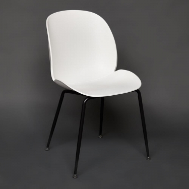 Стул Tetchair Beetle Chair mod.70 металл/пластик, 4657,586см, белый