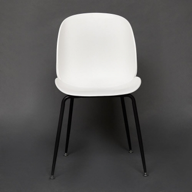 Стул Tetchair Beetle Chair mod.70 металл/пластик, 4657,586см, белый