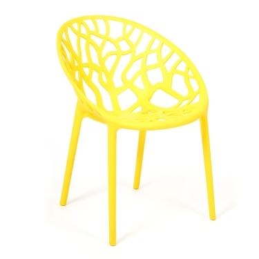 Стул Tetchair BUSH mod. 017 пластик, 6058,580см, желтый
