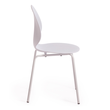 Стул Tetchair EBAY mod 03 металл/пластик, 52x46x83.5, белый