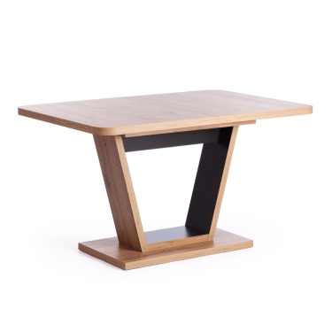 Стол обеденный Tetchair VOX ЛДСП, 132-172x85x75,5 см, Дуб артисан/Графит