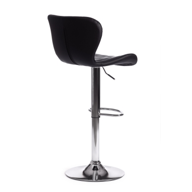 Стул барный Tetchair AVIONIC mod. KY712A металл/экокожа, 455386-107 см, черный/хром