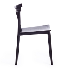 Стул Tetchair FERMA mod. 707 пластик, 50 х 51 х 76 см, Black черный