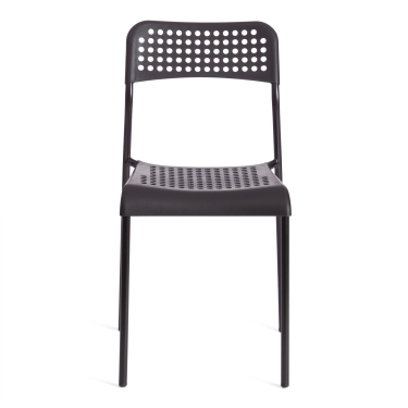 Стул Tetchair ADDE mod. C-049 металл/пластик, 39 х 49 х 78 см, Black черный
