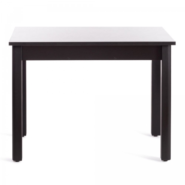 Стол Tetchair TURIA ЛДСП/HPL/МДФ, 100 х 70+40 х 75 см, Мрамор Кастило/черный
