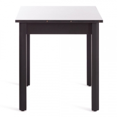 Стол Tetchair TURIA ЛДСП/HPL/МДФ, 100 х 70+40 х 75 см, Дуб морёный/чёрный