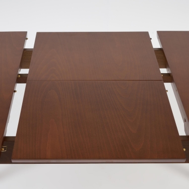 Стол раскладной Tetchair Pavillion Павильон основание бук, столешница мдф, 80x120+40x75см, Коричневый