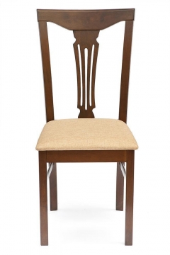 Стул Tetchair Гермес/ Hermes дерево гевея, 43х49х94см, Cappuchino , ткань песочная Jaffy 104-58