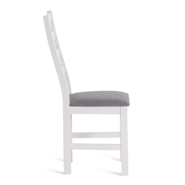 Стул Tetchair SWEDEN Многослойная фанера, 414099 см, white, ткань темно-серая 150