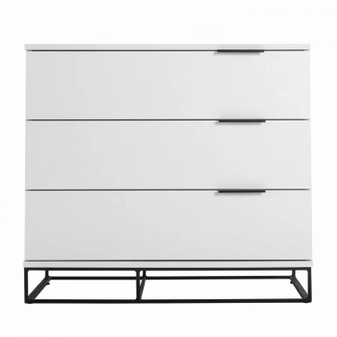 Комод 3 ящика R-home CITY 40095580h Белый
