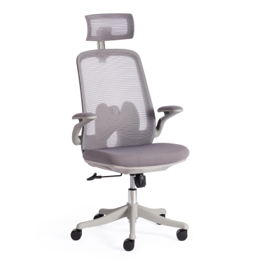 Кресло офисное Tetchair MESH-10HR ткань, серый